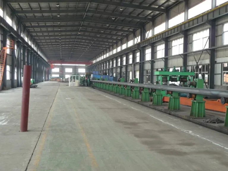 Workshop view along the API line