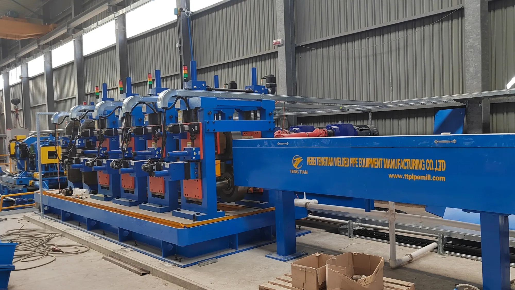 HGF150 square tube line