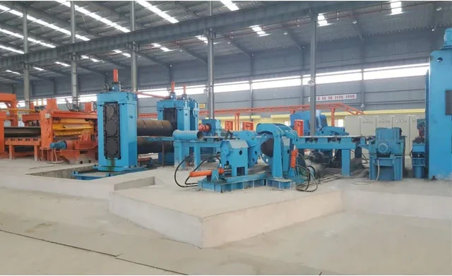 Recoiling section under the overhead frame