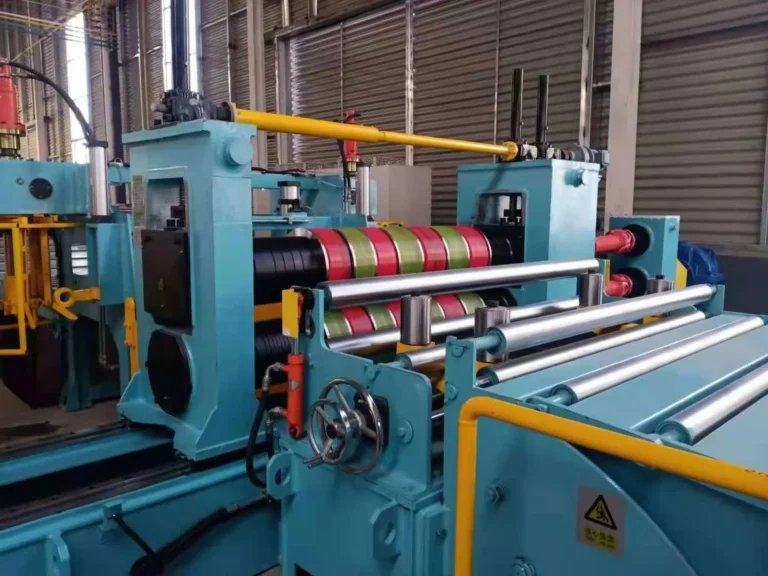 Slitter head with slit coils