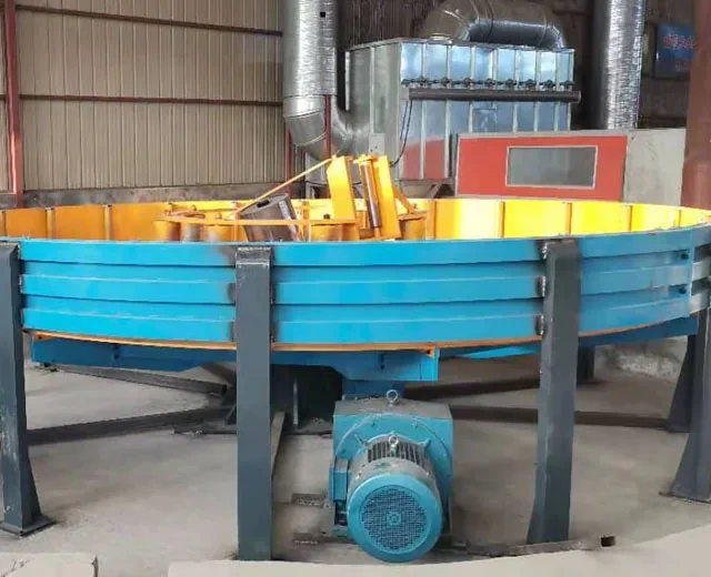 Spiral accumulator feeding the HG165 line