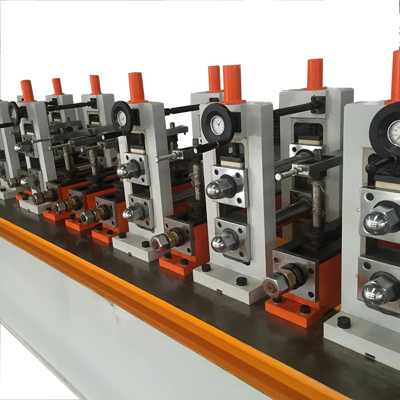 HG50 forming and sizing stands, close view