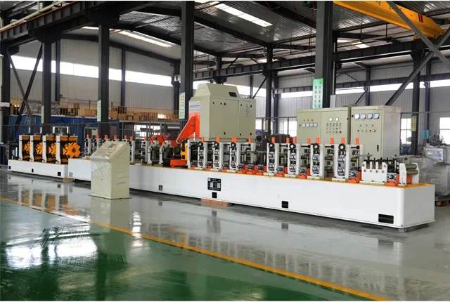 HG50 tube mill line in a white-floor workshop