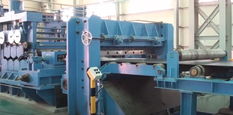 HG630 crop shear at the line entry
