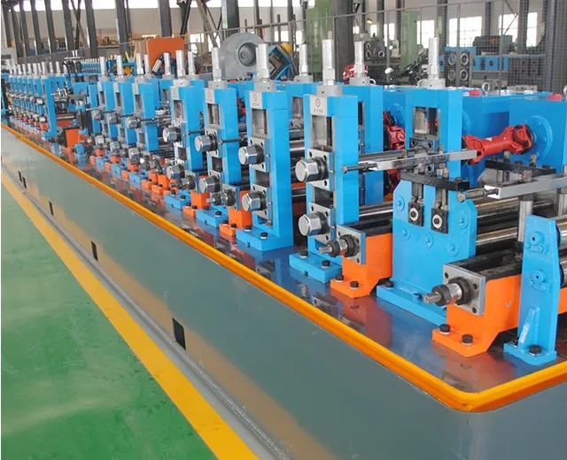 HG89 tube mill line along the runout table