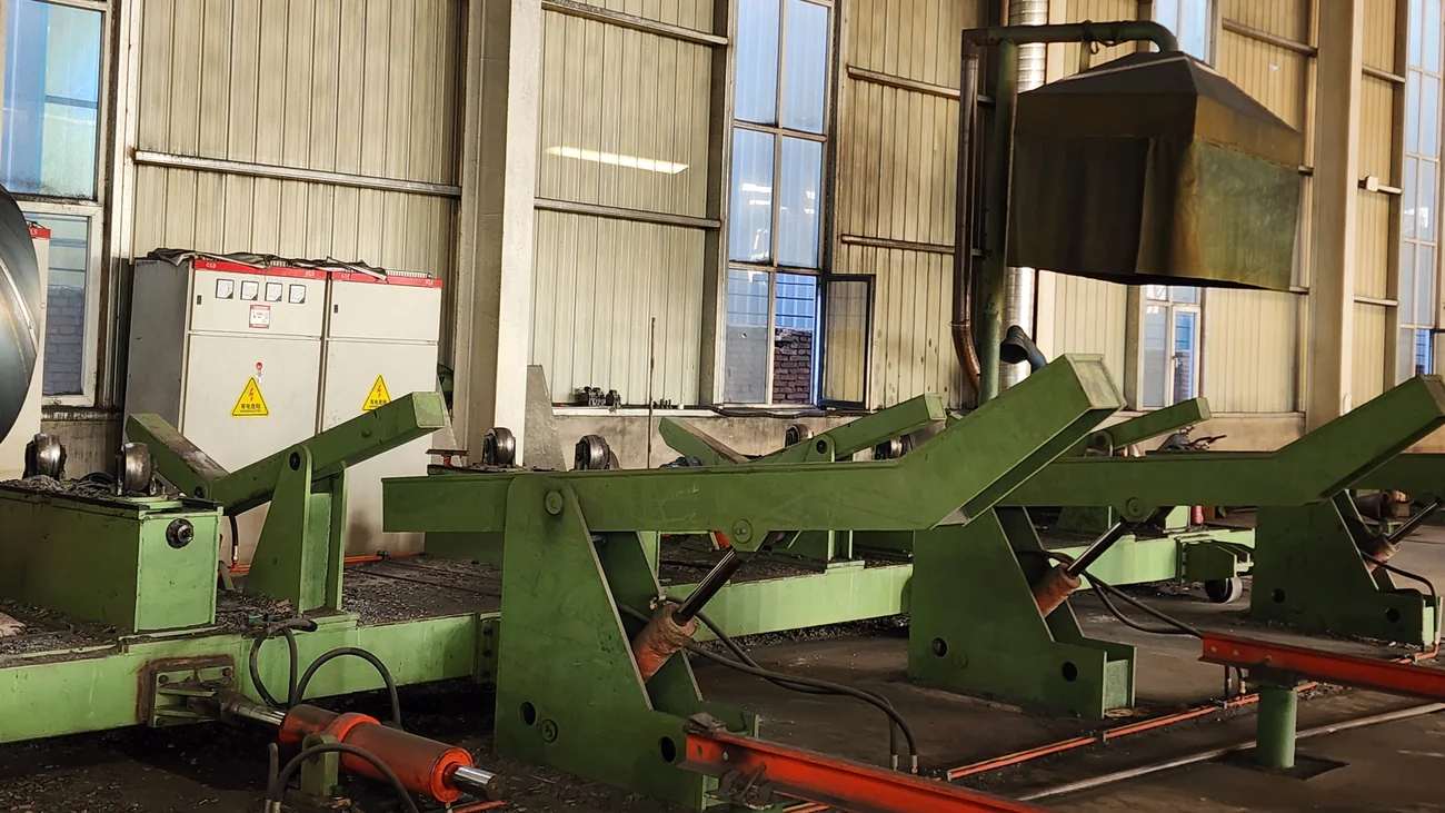 SSAW spiral welded pipe mill