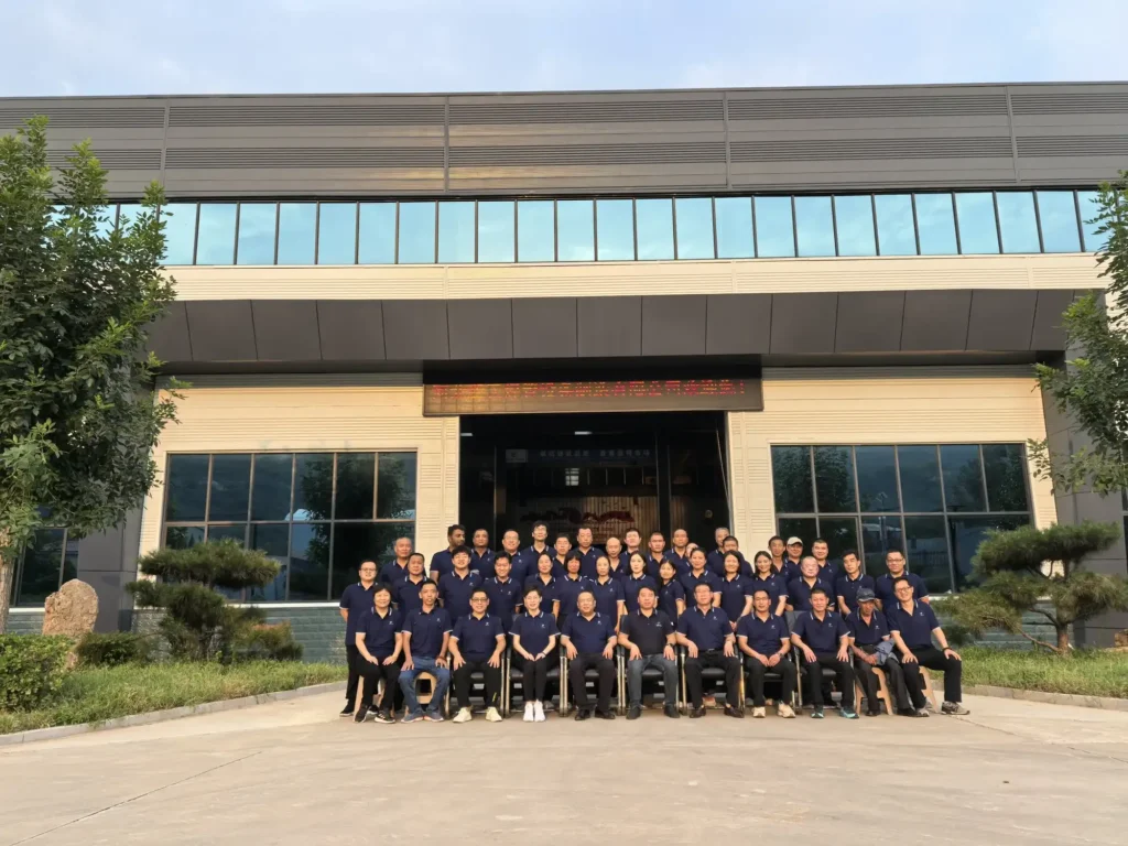 The Tengtian team at our Zanhuang works