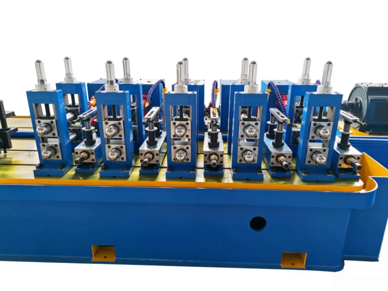 HG32 tube mill forming stands, close view