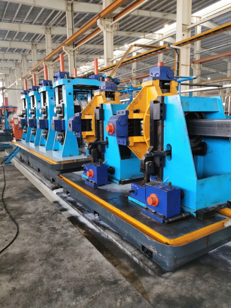 HG325 tube mill line, three-quarter view