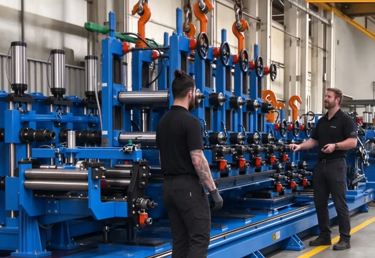 High-Frequency Welded Pipe Mill