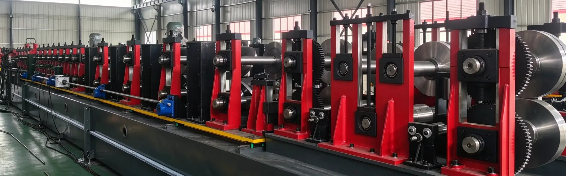 C and Z purlin roll forming machine line